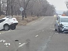 Ребёнок отвлёк автомобилистку в Приморье, после чего произошло ДТП