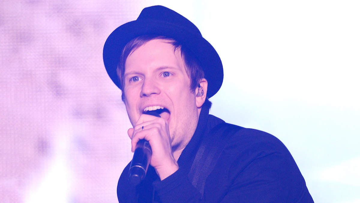 Вокалист группы Fall Out Boy Патрик Стамп