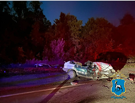 В районе Новокуйбышевска произошло смертельное ДТП