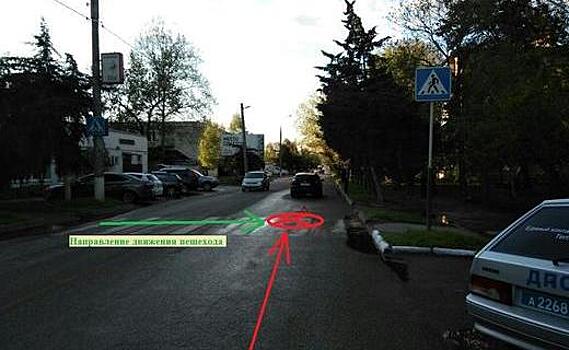 В Краснодаре на пешеходном переходе иномарка сбила 9-летнего мальчика