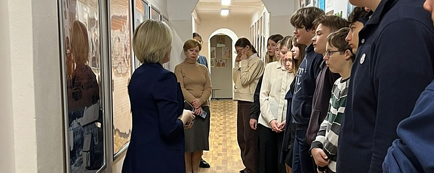 Музей Победы представил свою выставку в красногорской школе «Исток»