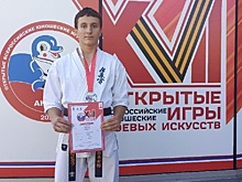 Курянин Владимир Воробьёв завоевал серебро на Всероссийских Играх боевых искусств