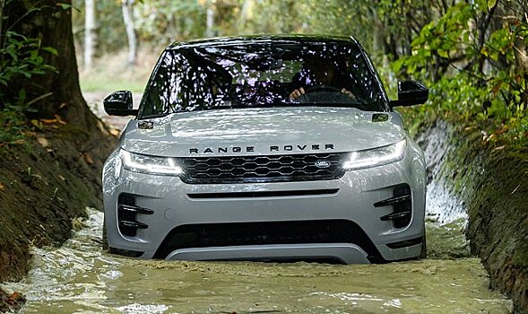 Новый Range Rover Evoque позволяет видеть дорогу сквозь капот