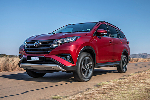 В Россию привезли рамный Toyota Rush