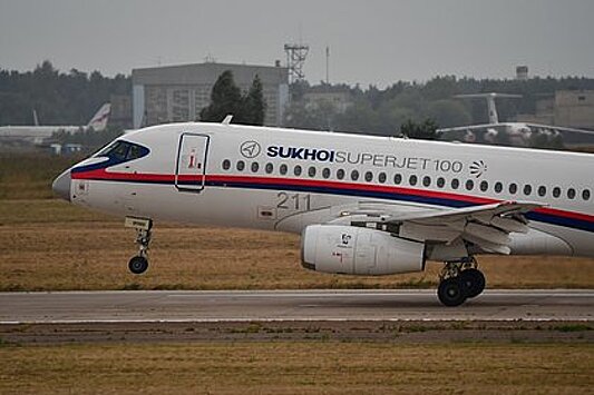 Российская компания разобрала половину SSJ-100 на запчасти