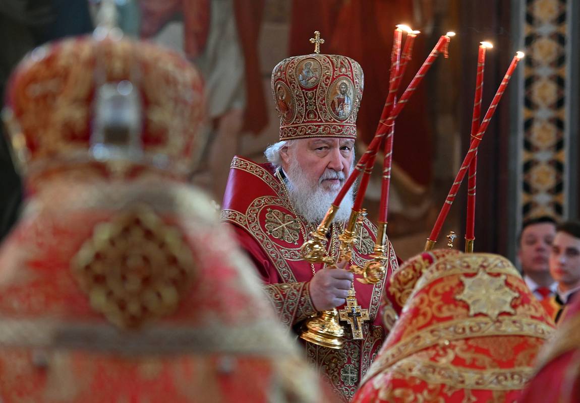 Патриарх Кирилл рассказал предысторию возвращения РПЦ «Троицы» Рублева
