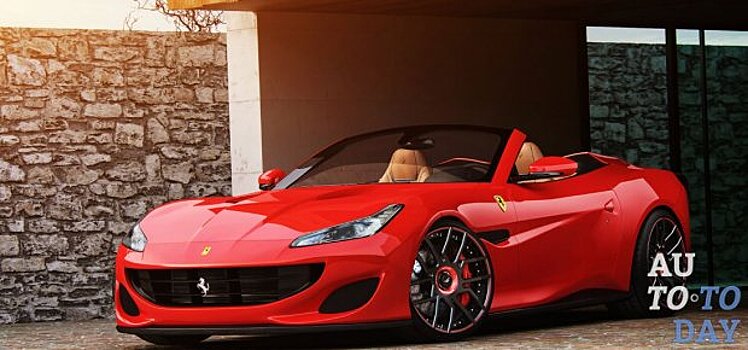 Ателье Wheelsandmore настаивает Ferrari Portofino