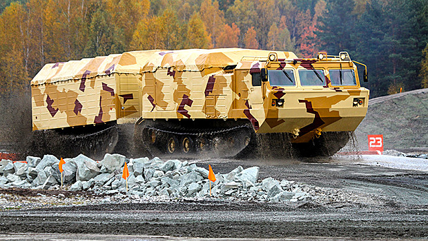 Грандиозный вездеход на века: как в СССР придумали невероятный ДТ-30п "Витязь"