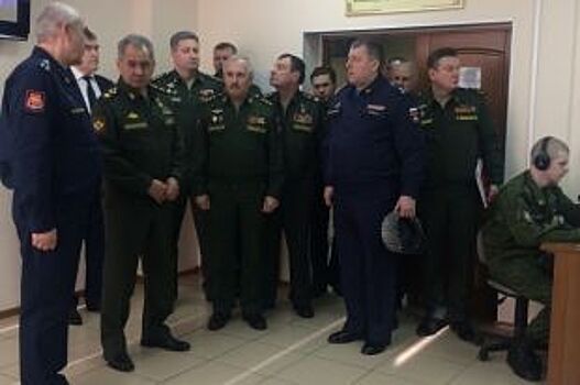 Сергей Шойгу посетил Новосибирск в ходе инспекционной поездки