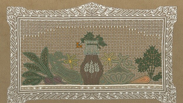 Вологодская художница Галина Мамровская создала два кружевных изделия специально для Кирилло-Белозерского музея-заповедника