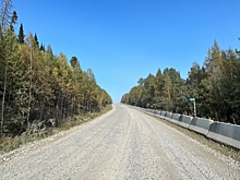 В Красноярском крае раньше срока отремонтировали дорогу Епишино – Северо-Енисейский
