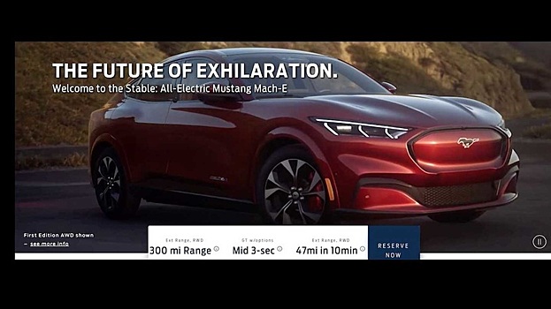 Не тот "Мустанг": рассекречен странный электрокроссовер Ford Mustang Mach-E
