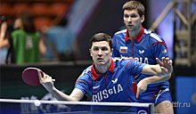 Россияне победили чехов в первом матче ЧЕ по настольному теннису