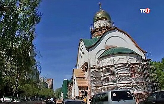 В храме Димитрия Солунского достроили колокольню