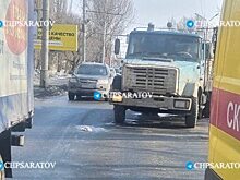 Грузовик переехал саратовца в Ленинском районе