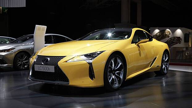 Фотогалерея: Lexus представил купе LC в спецверсии Yellow Edition