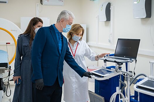 Собянин отметил значение резервных госпиталей в борьбе с пандемией COVID-19