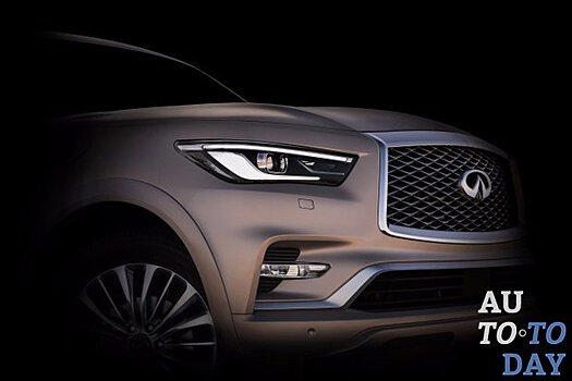 Новый Infiniti QX80 покажут на автосалоне в Дубае