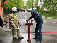 Андрей Антропов провел проверку временных постов поливомоечной техники