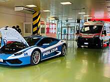 Итальянская полиция использовала Lamborghini Huracan для перевозки двух почек