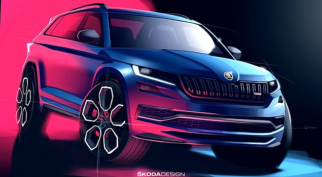 Заряженный Skoda Kodiaq RS получит мощный дизель
