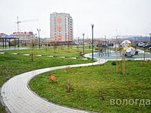 Рождественский парк построили с нуля в микрорайоне Охмыльцево в Вологде