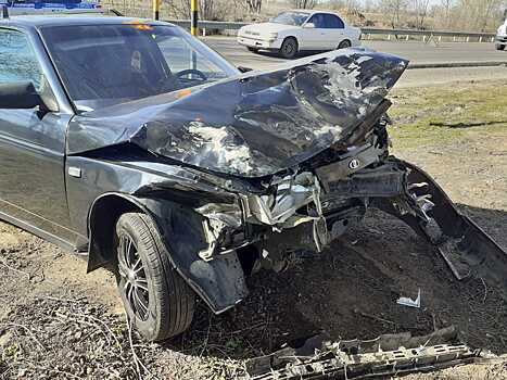 В аварии на трассе «Астрахань — Махачкала» пострадали двое