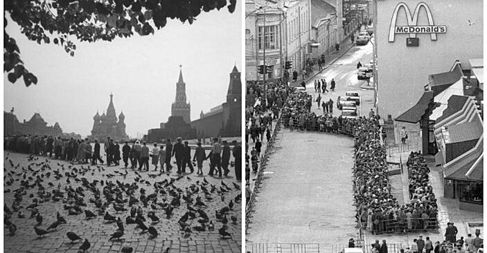 Ушла эпоха: 10 фото знаменитых очередей в СССР