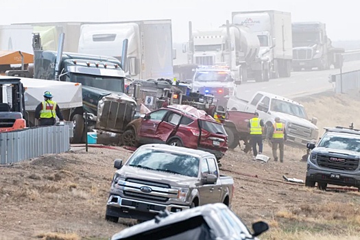 Четыре человека погибли в результате ДТП с 30 автомобилями в США