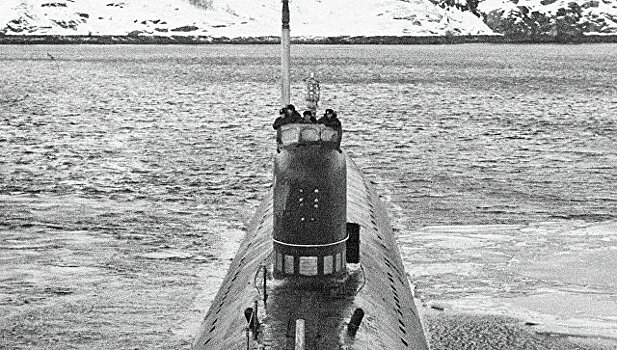 Авария на первой советской атомной подводной лодке К-3 "Ленинский комсомол"