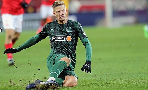 Источник: защитник "Краснодара" Сорокин выбыл из-за травмы колена