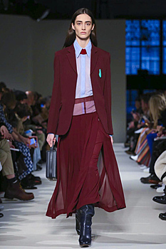Неделя моды в Нью-Йорке: Victoria Beckham Осень-Зима 17/18