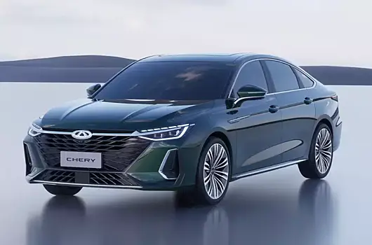 Chery представила флагманский седан дешевле Toyota Camry