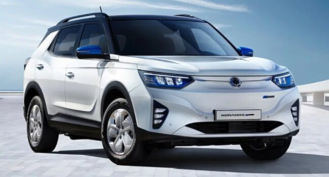 Начались продажи нового электрокара SsangYong Korando e-Motion