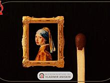 Копию «Девушки с жемчужной сережкой» создал новосибирский левша