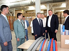 Олег Николаев дал старт работе технопарка и поддержал благоустройство его территории