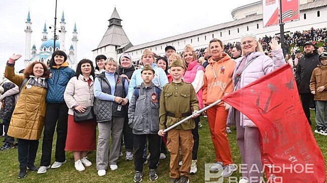 Как Татарстан встретил юбилей Великой Победы