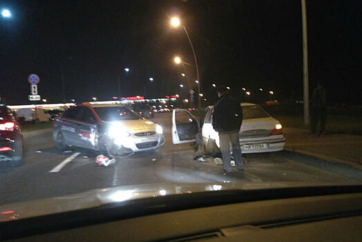 Массовая авария произошла в Санкт-Петербурге