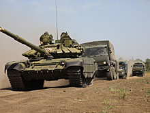 Мотострелки ЮВО отрабатывают навыки вождения в горах Кавказа