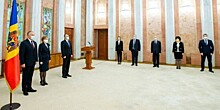 Три новых министра приняли присягу в Молдове