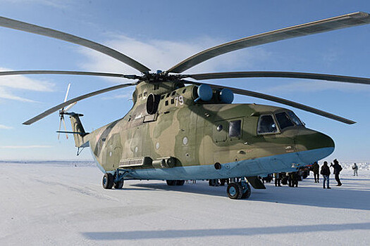 Российские ВКС получили новый серийный вертолет Ми-26Т2В