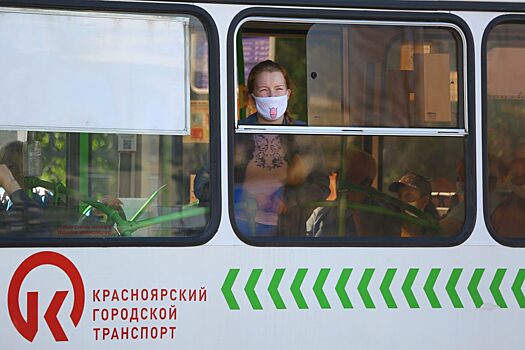 В Красноярске два автобуса сняли с линии за нарушение масочного режима