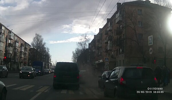 Свидетельница ДТП в Твери поделилась в соцсетях видео момента аварии