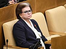 Терешковой стало плохо во время заседания Госдумы