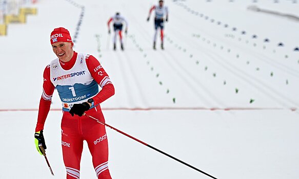 Большунов вновь стал вторым в лыжной гонке «Тур де Ски»