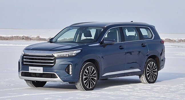 Компания Chery начала продажи самого мощного кроссовера Exeed VX в Китае