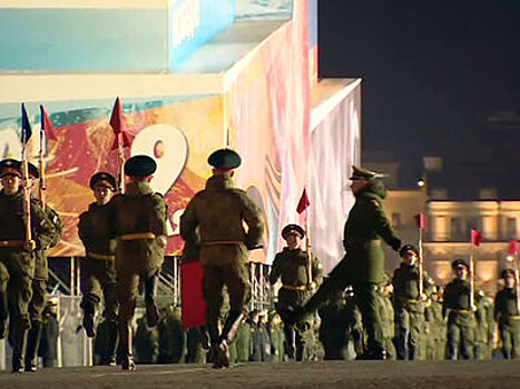 На Красной площади прошла репетиция Парада Победы