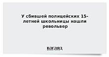 У сбившей полицейских 15-летней школьницы нашли револьвер