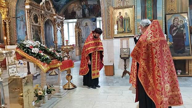 В Оренбург прибыл ковчег с частичкой мощей святителя Луки Крымского