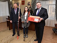 Российская школьница получила новогодний подарок от Владимира Путина